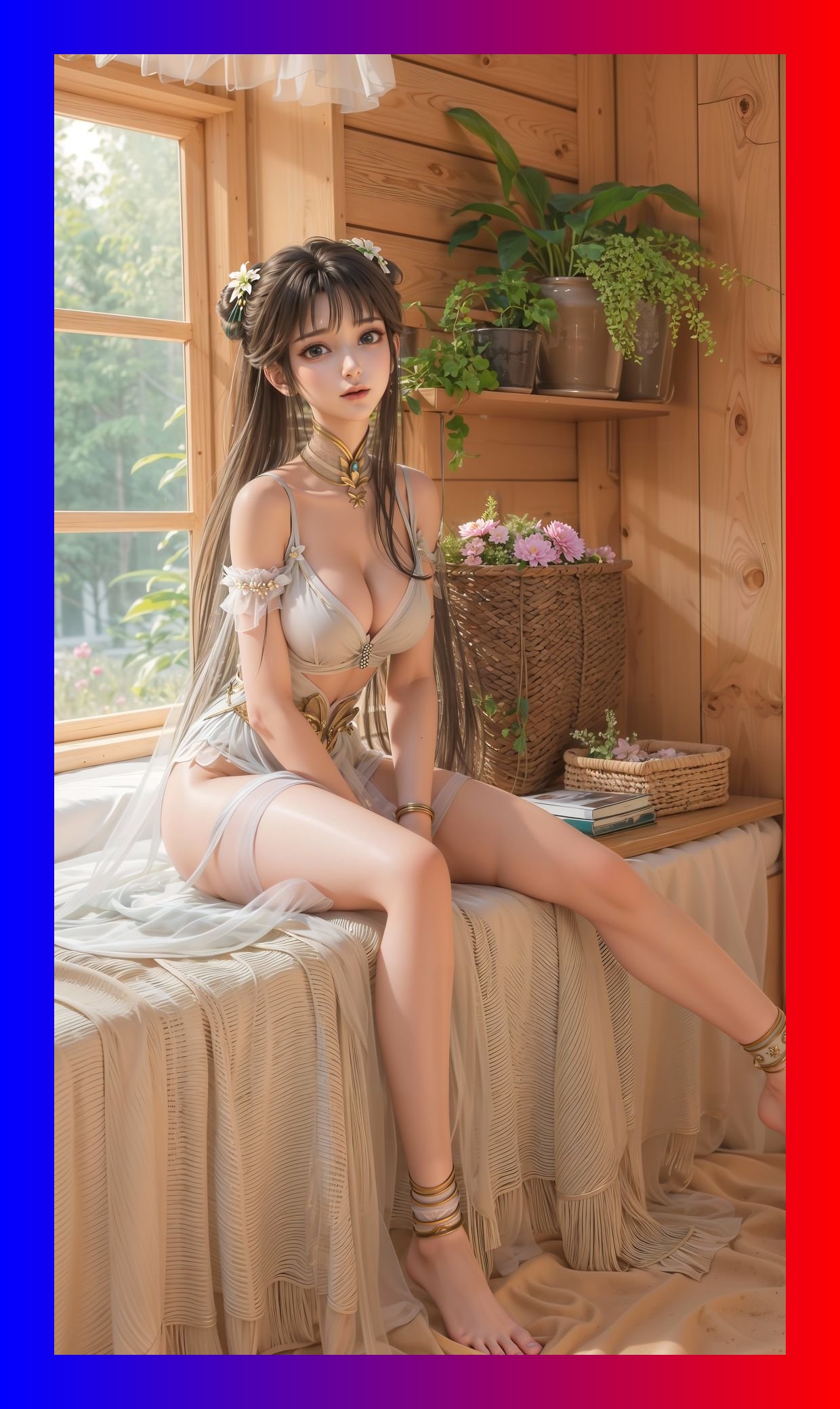 国潮ai素材诛仙碧瑶优质4k壁纸打包