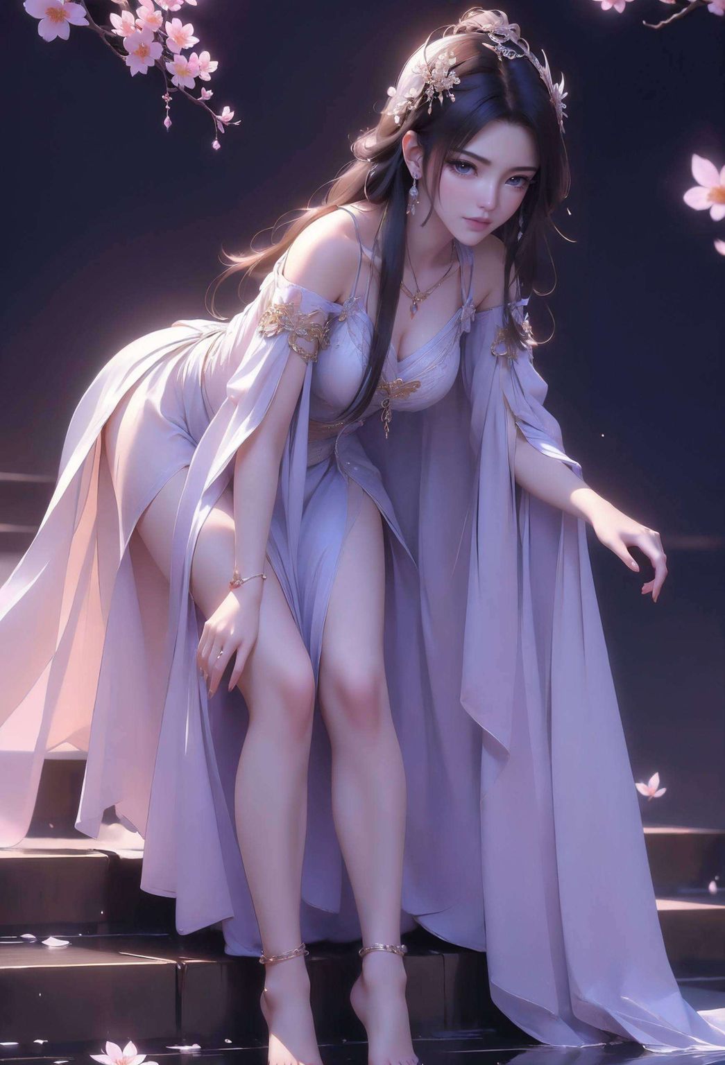 国漫紫灵壁纸4k超清——AI创造护眼壁纸，Win10壁纸桌面壁纸精选集