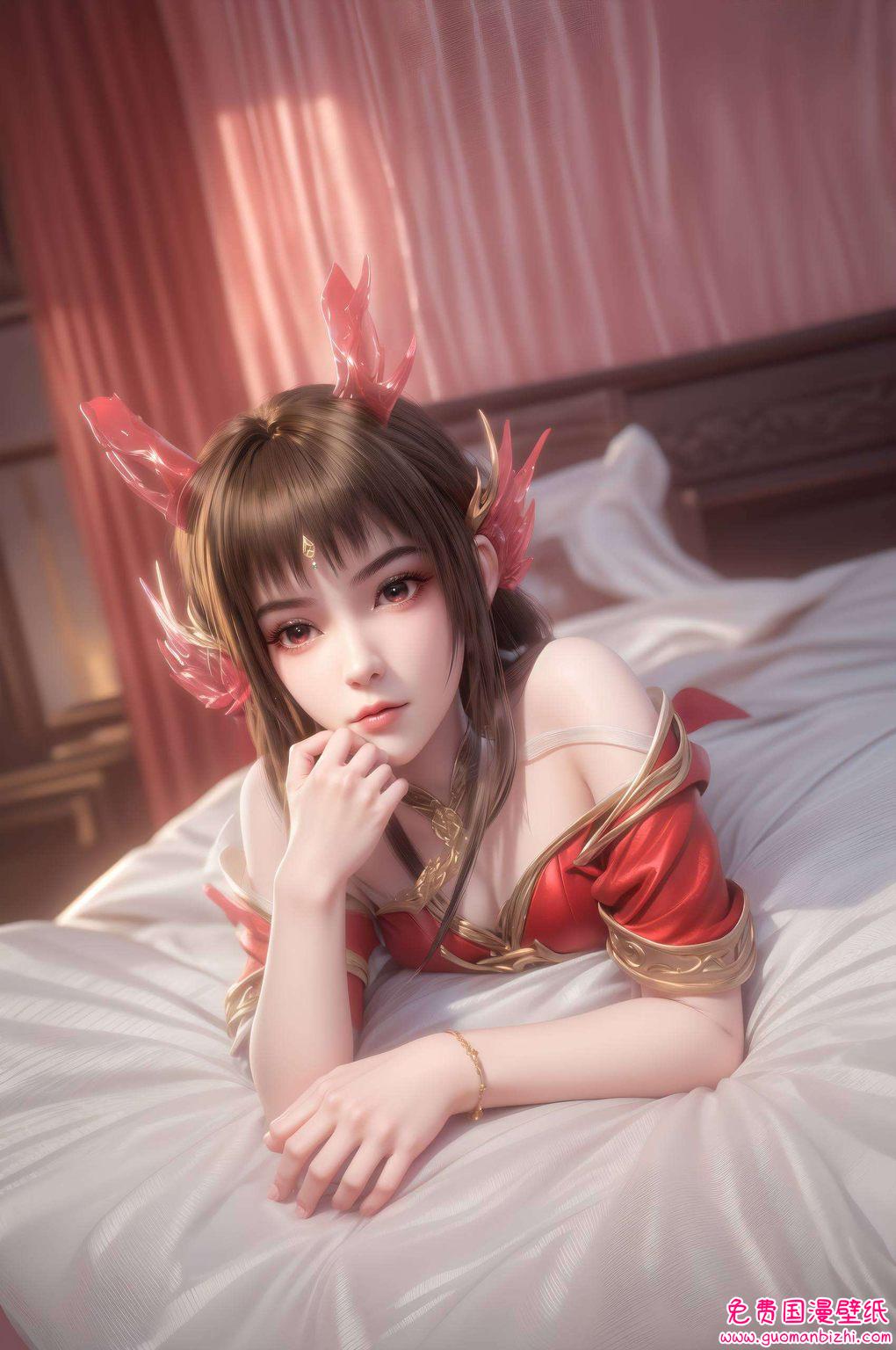 特别免费壁纸包：PC古风漫画壁纸云落精选集