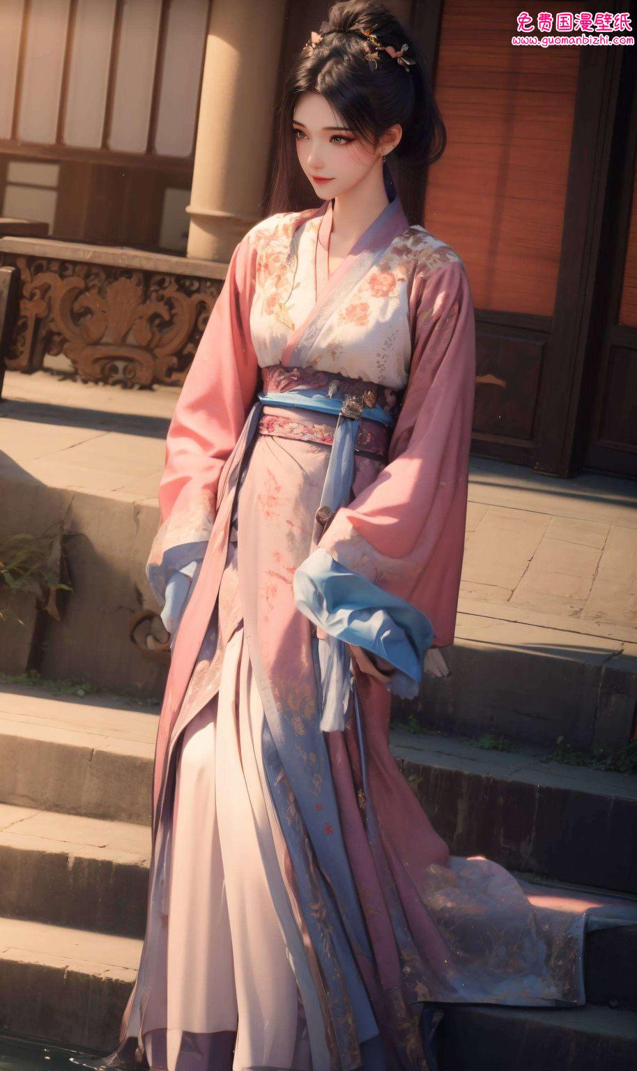 南宫夕儿高清壁纸集：AI图例AIGC极简壁纸，手机古风盛宴