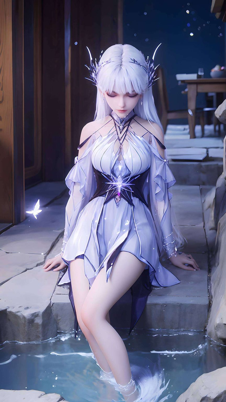 圣采儿绘画高清壁纸集：AIGC壁纸免费包，手机桌面装饰图