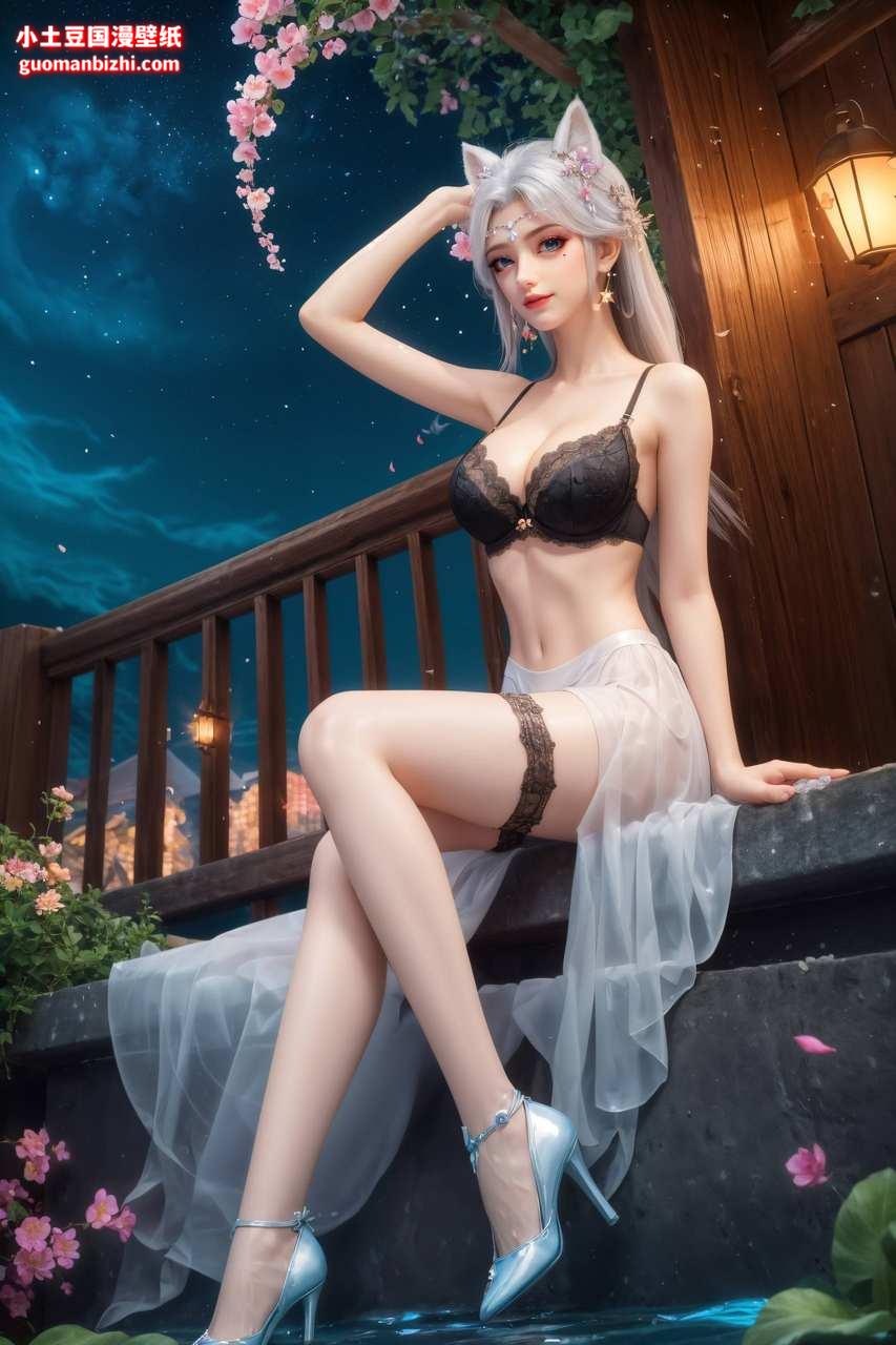 ai二次元壁纸:宁雨蝶绘画饰品素材分享