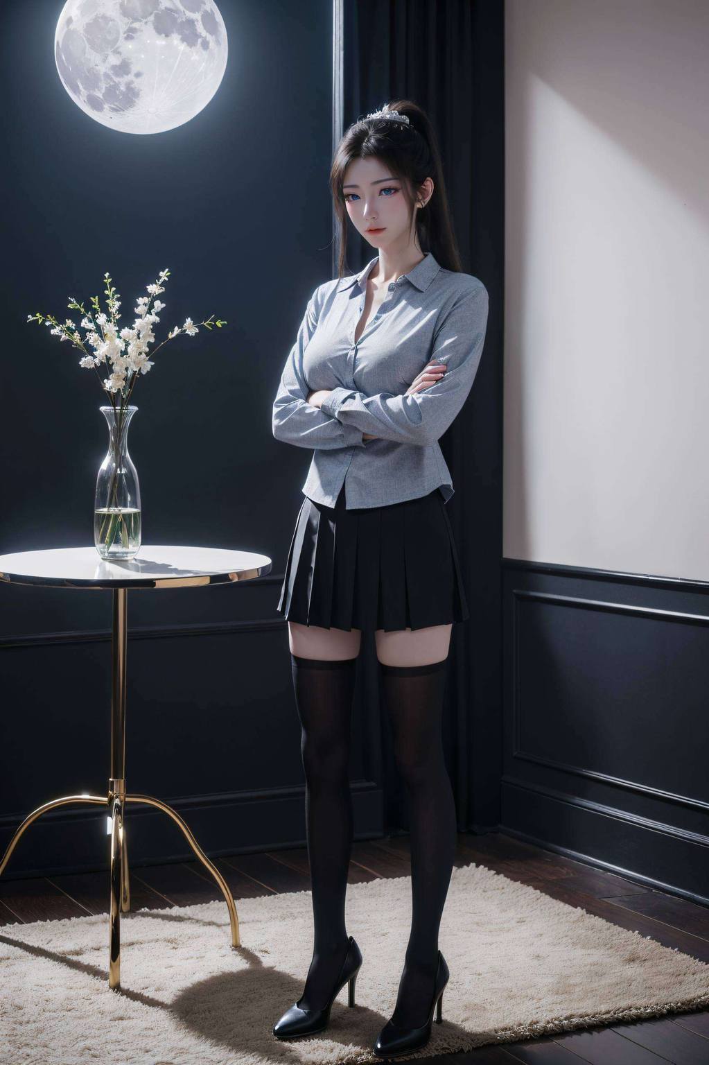 震撼精细角色展现，原神瑶瑶横屏壁纸，专为Win10桌面打造