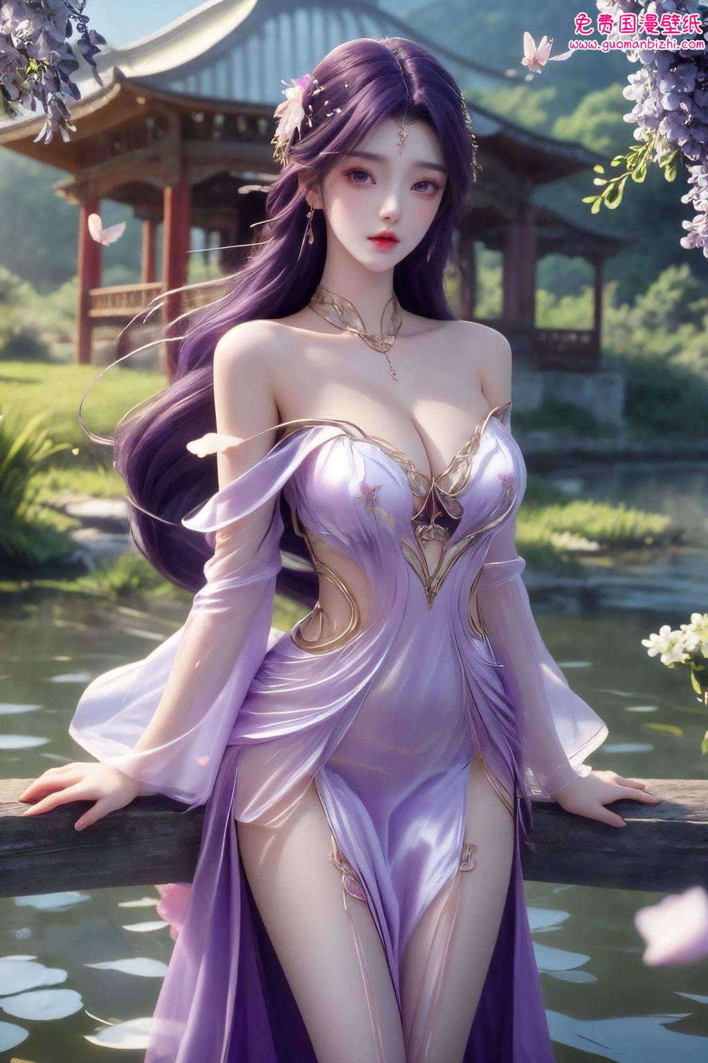 云曦高清壁纸全身横屏：AI动漫壁纸，Win10专属桌面视觉盛宴