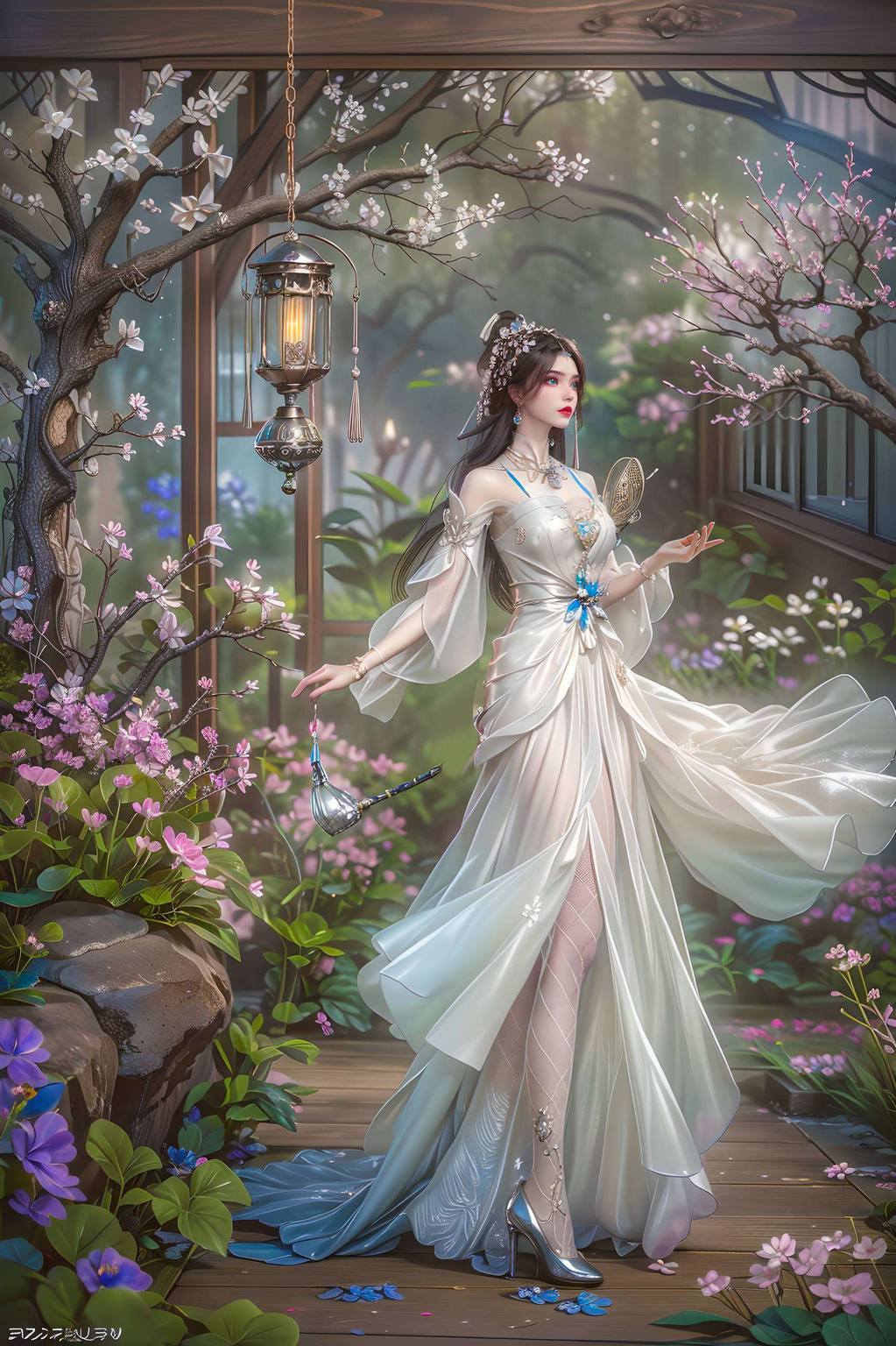 粉色梦境:AI生成李慕婉绝美壁纸,手机游戏壁纸新篇 粉色梦境:AI生成李慕婉绝美壁纸,手机游戏壁纸新篇