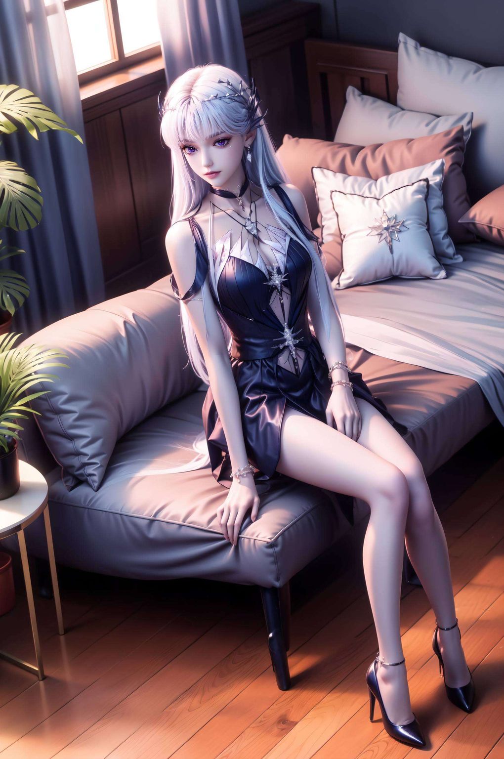 圣采儿AI参考壁纸：免费高清合集，苹果背景图片精选