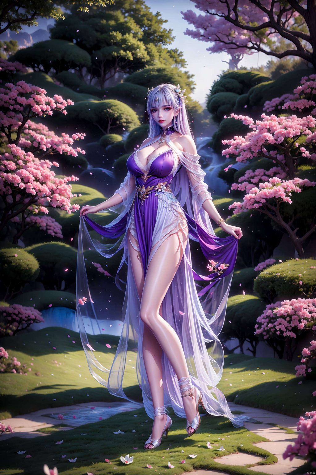 圣采儿变装秀：AI素材壁纸，游戏壁纸，平板桌面高清集锦。