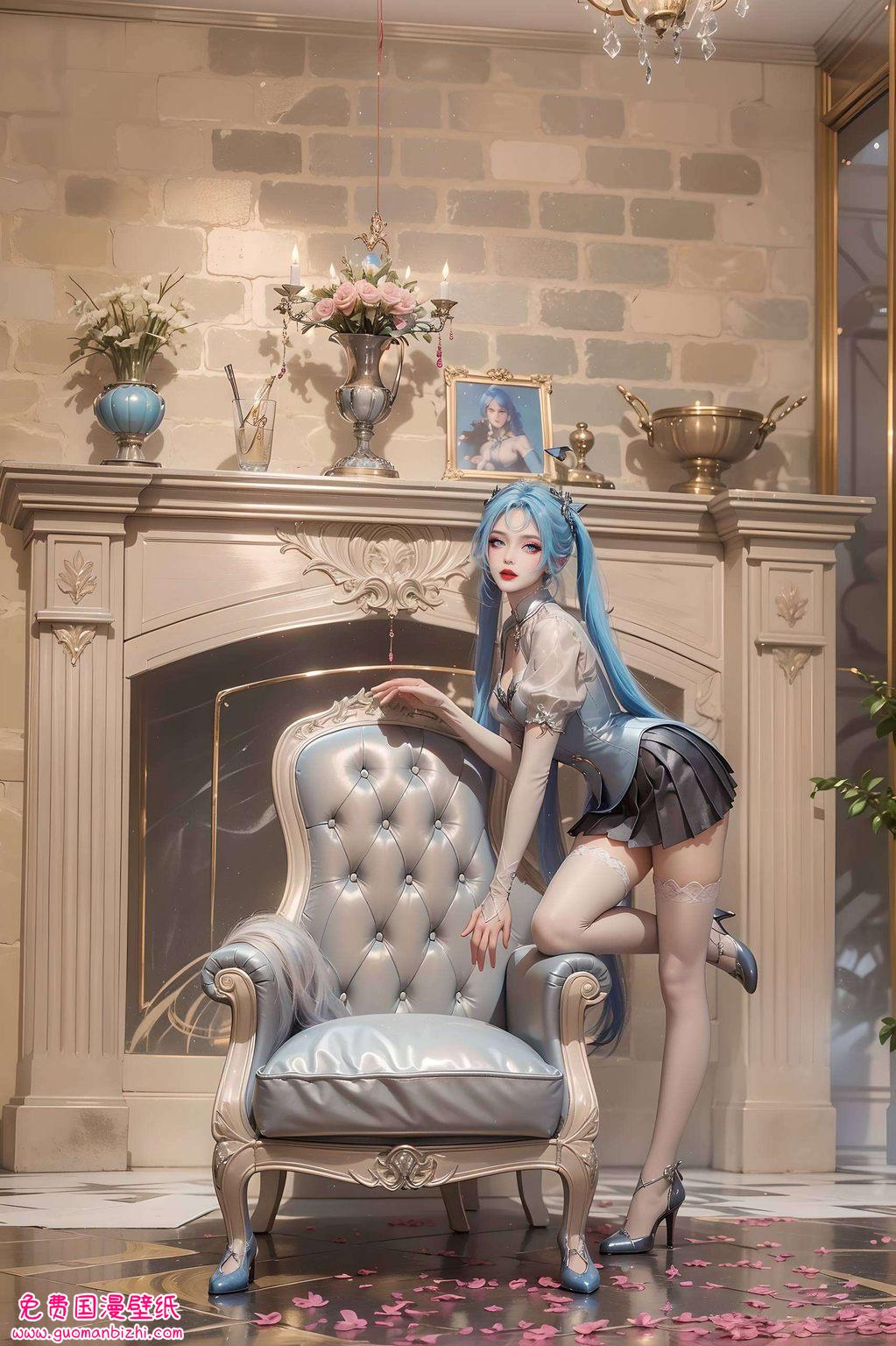 唐舞桐光之女神：清新壁纸，护眼Win10背景，静态之美映动光彩。