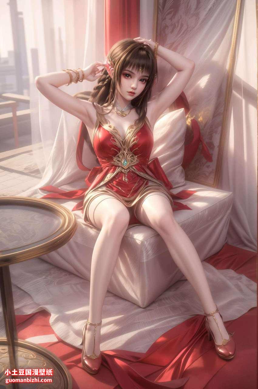 国漫女神云落壁纸下载专集二次元安卓艺术