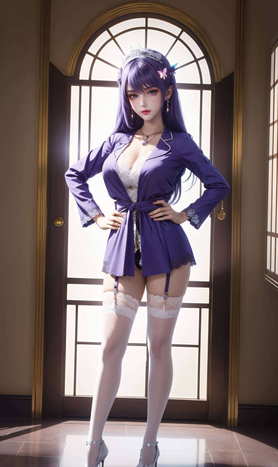 龙皓晨与圣采儿：AI生成游戏壁纸，锁屏壁纸经典集锦。