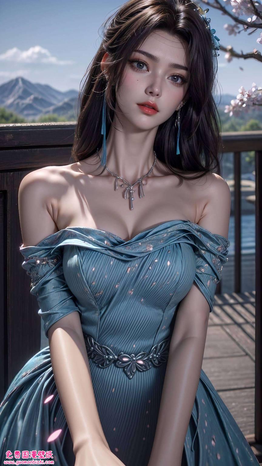 AI动漫人物壁纸集——二次元壁纸安卓横屏精选，云韵背景图之美。