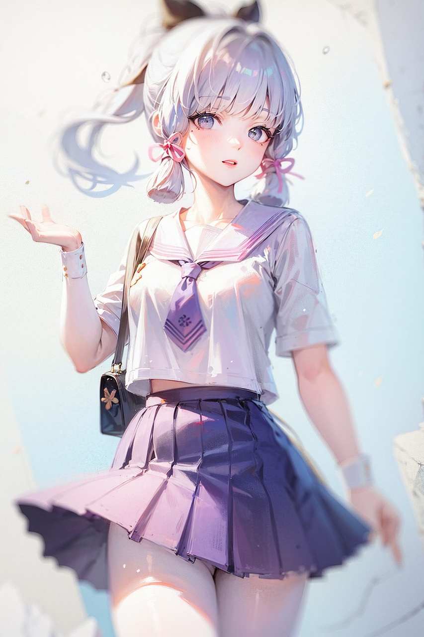 二次元壁纸：ipad原神神里凌华动态壁纸