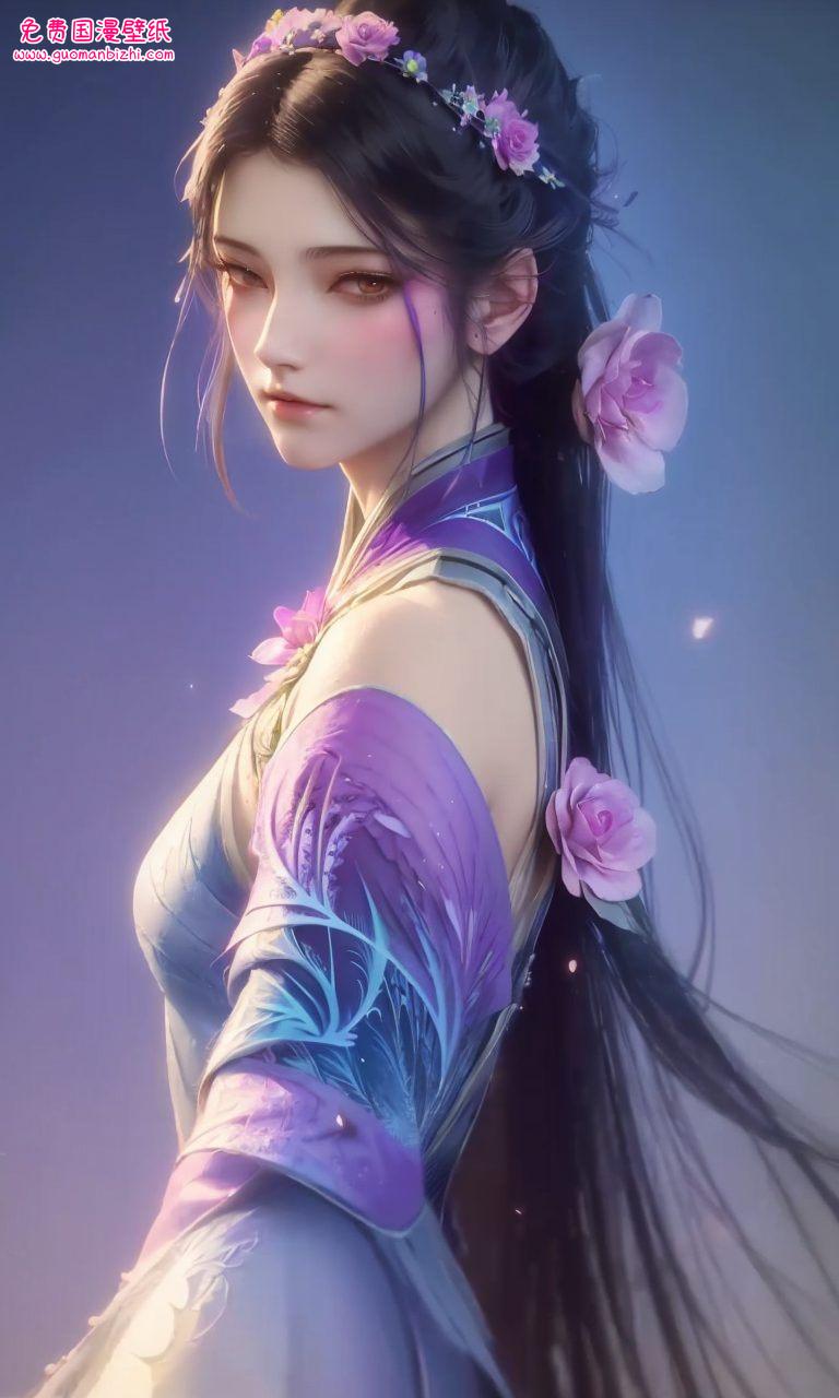 仙逆柳眉AIGC素材二次元壁纸，ipad潮图壁纸精选集