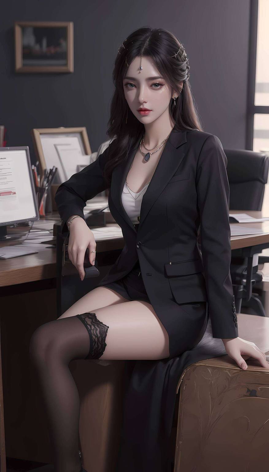 完美世界云曦——AI生成二次元壁纸，PC宽屏高清壁纸集锦