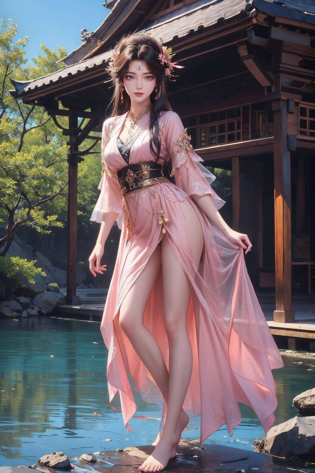 仙逆周紫虹4K壁纸集：AI素材完美像素，专为iPhone锁屏定制竖屏美学。