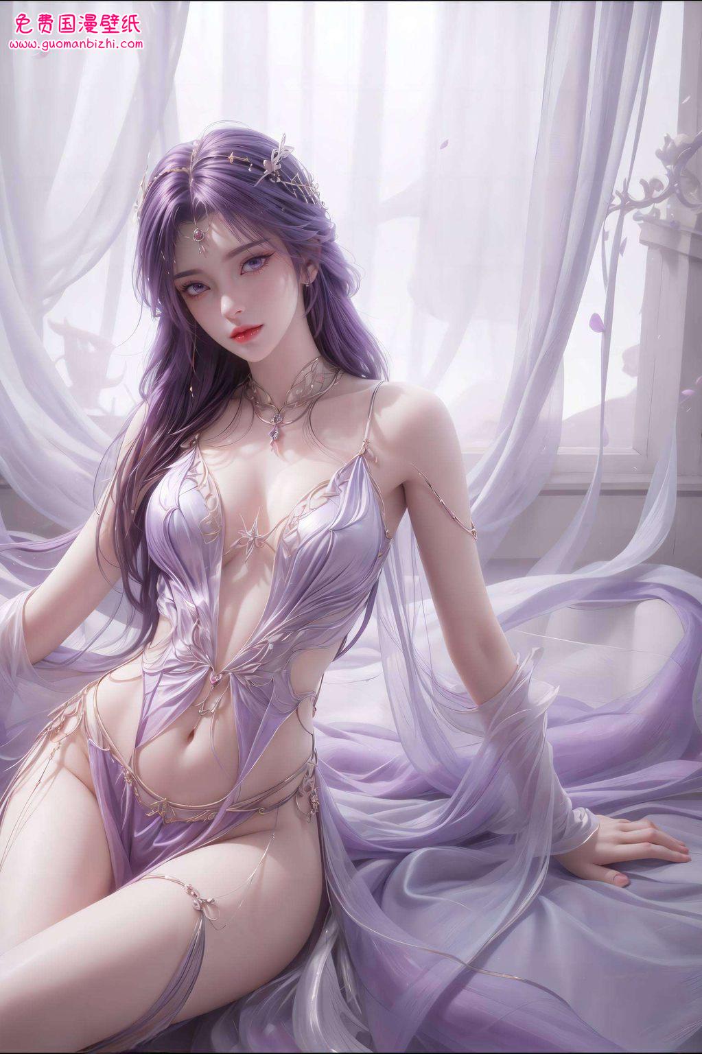 桌面云曦哭高清壁纸竖屏：AI壁纸素材，免费壁纸秀，Win10壁纸，古风漫画壁纸集。