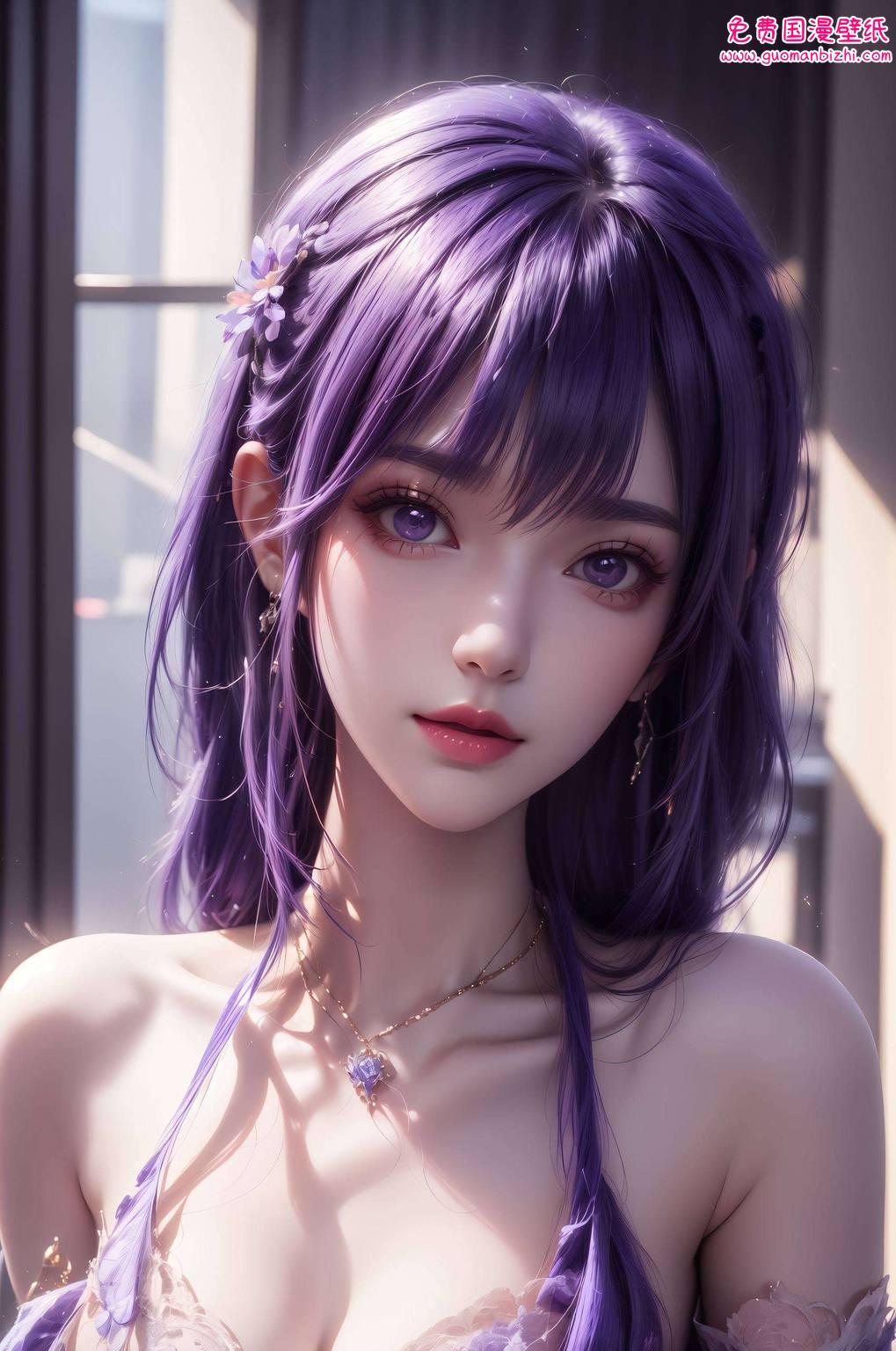 圣采儿4k壁纸文案——清新护眼iPhone古风漫画壁纸精选