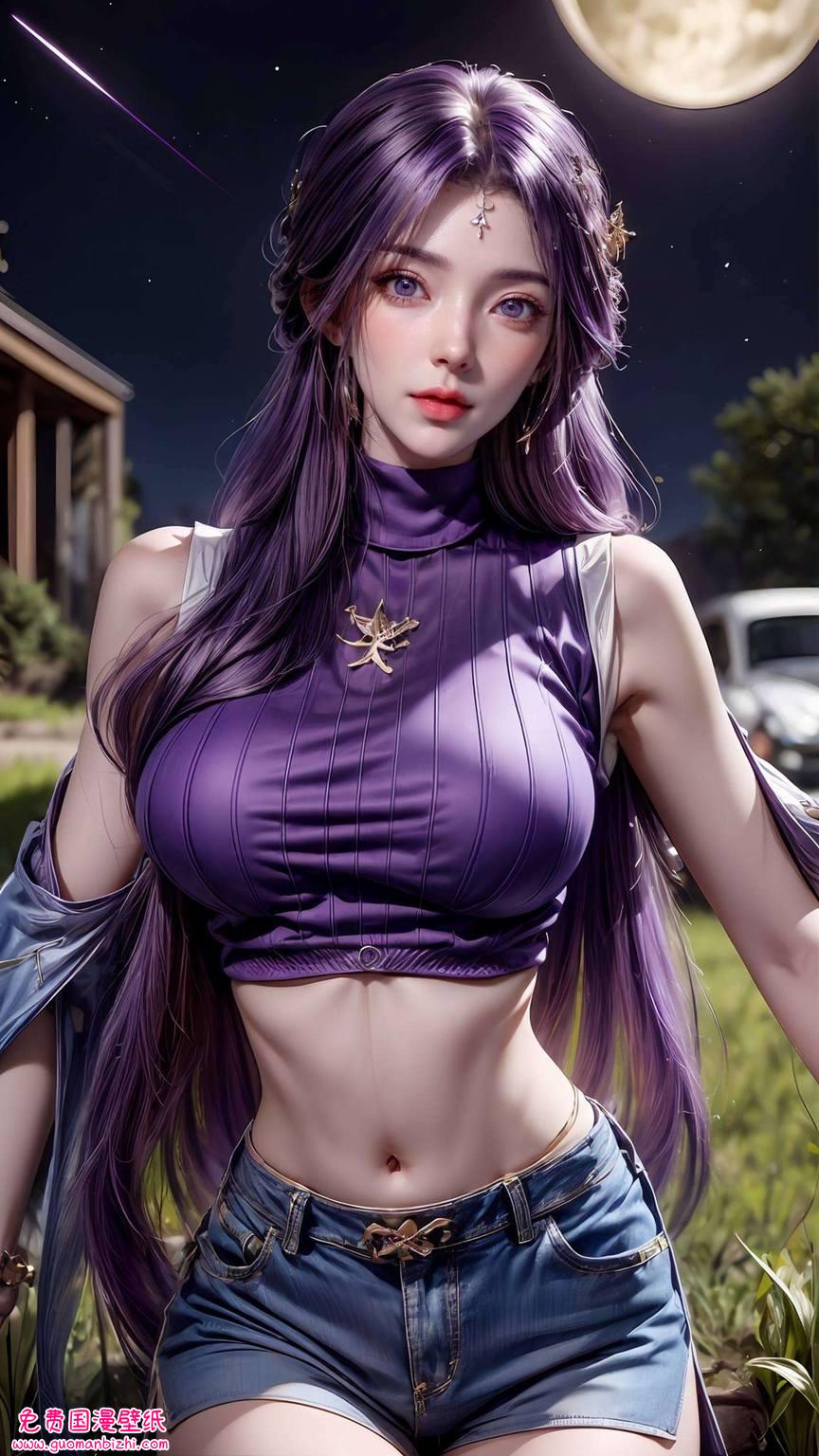 云曦全图AI范例，完美像素Win10壁纸，呈现可爱风格壁纸集