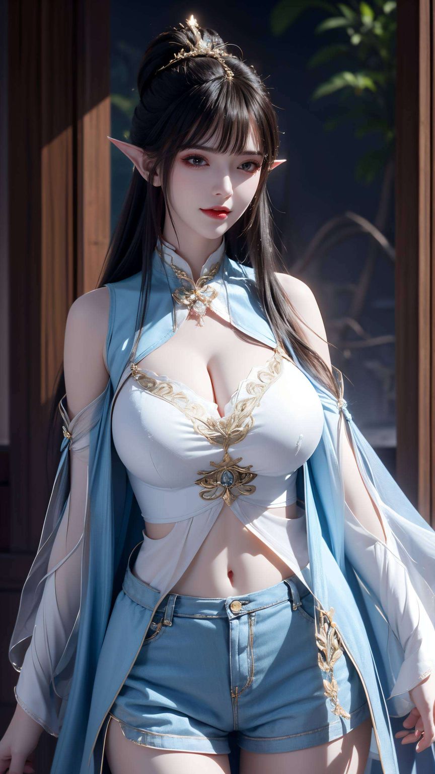 AI创造凤清儿精美壁纸，图文并茂，免费壁纸分享，电脑墙纸精选集。