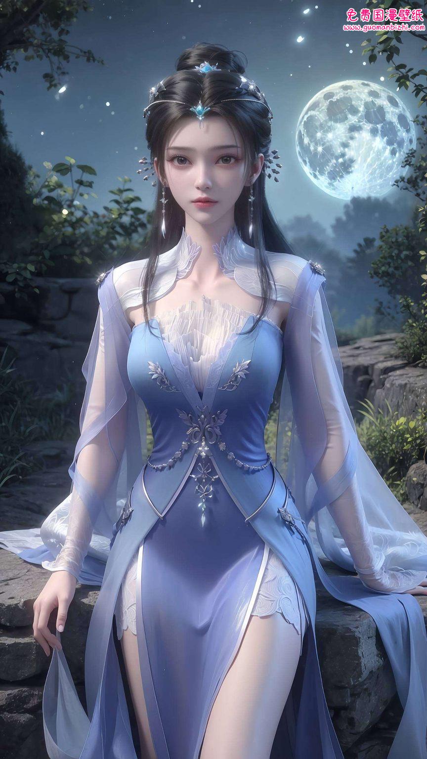 李慕婉精选：AI图片壁纸，护眼壁纸，iPhone背景图片集