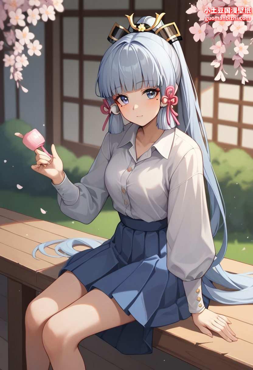 神里凌华与八重神子特写护眼平板潮图