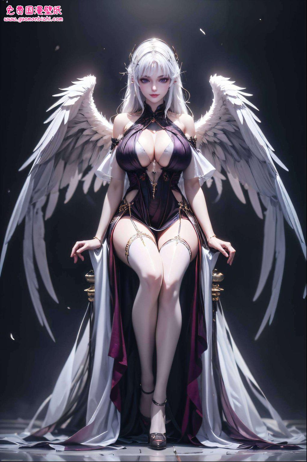 AI图片模型呈现：龙皓晨与圣采儿动漫壁纸，唯美手机壁纸珍藏。