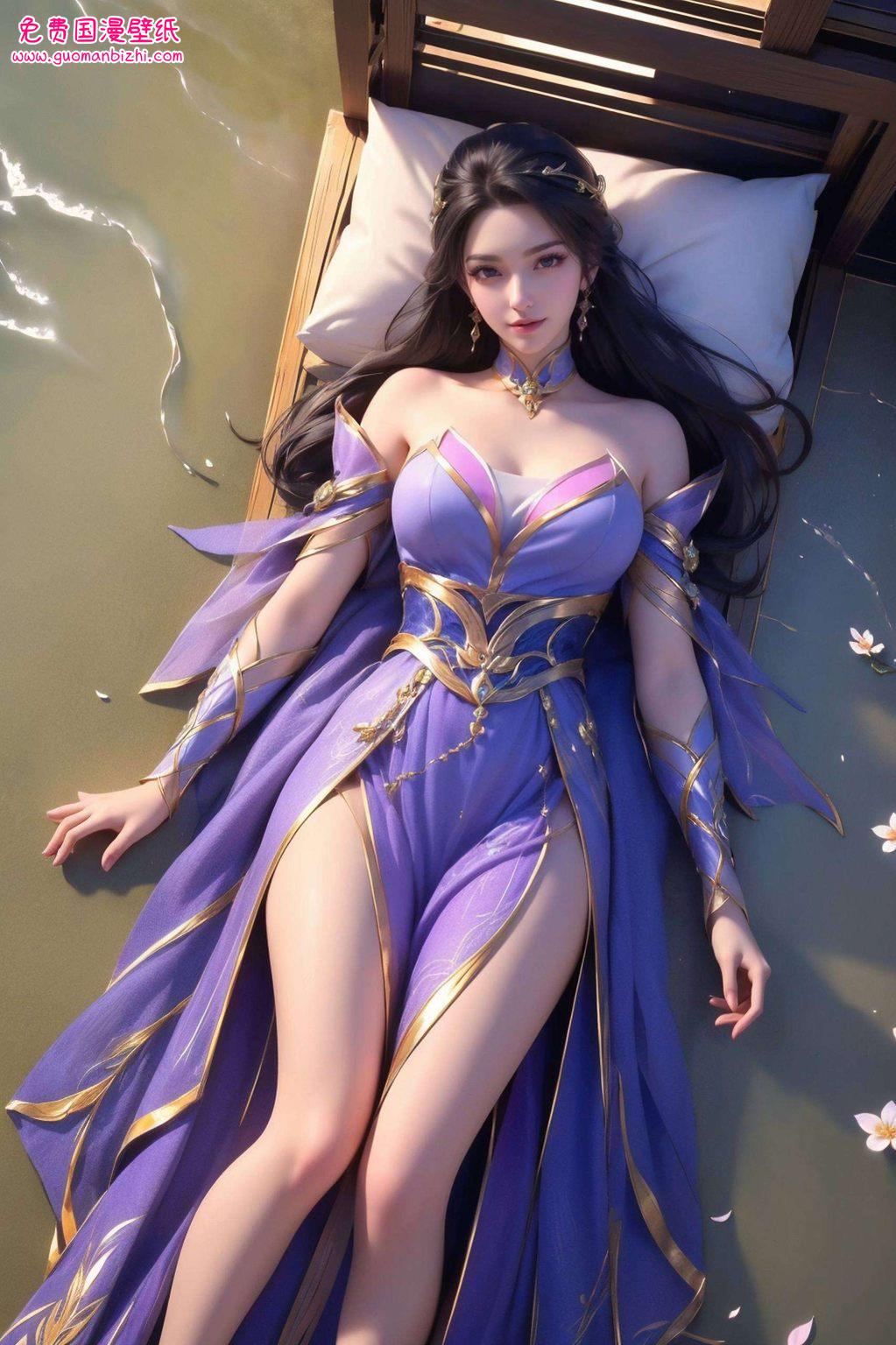 仙武传楚灵玉4K超清平板壁纸：AI图片参考，二次元壁纸，电脑Ins风呈现