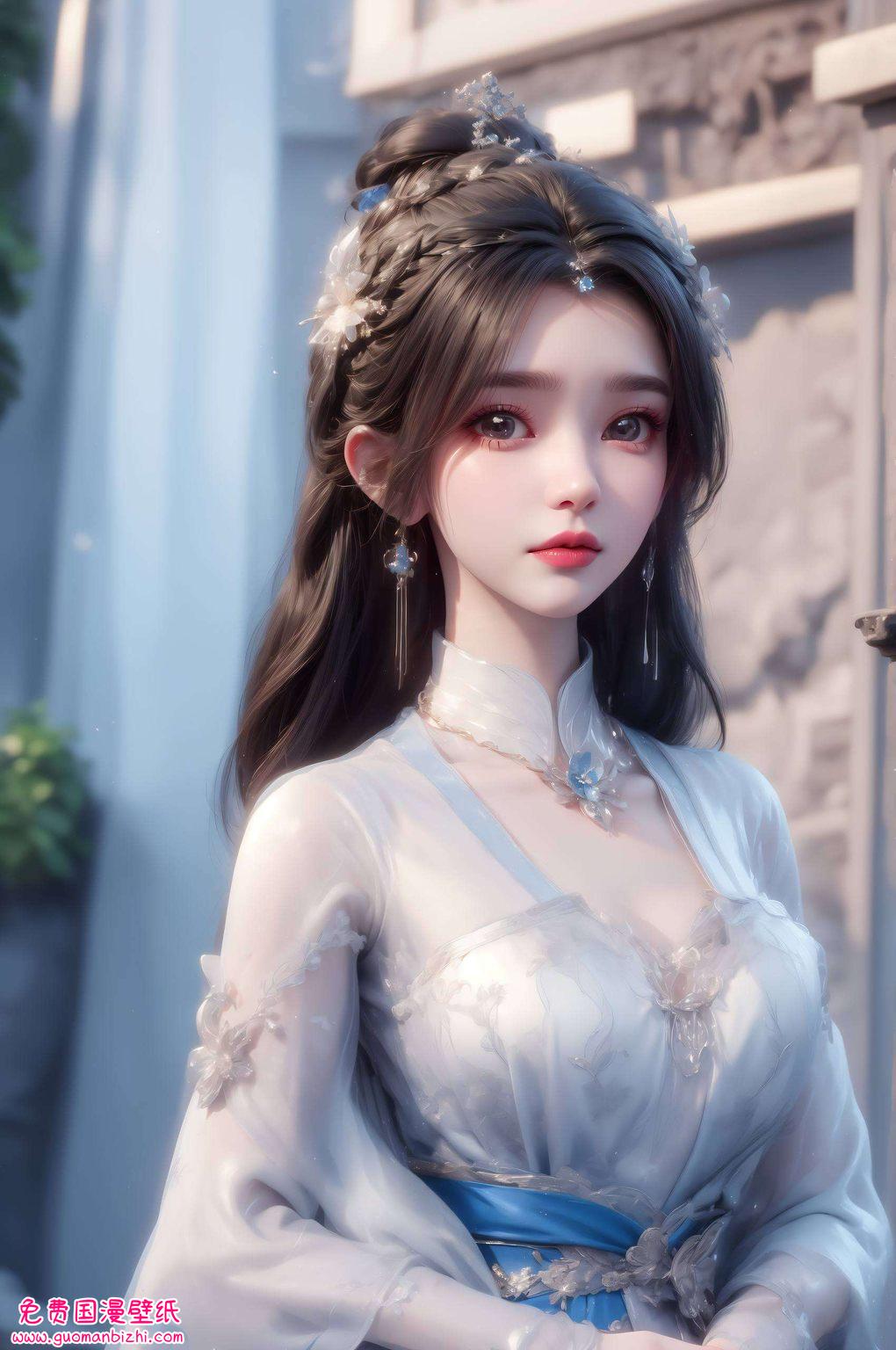 李慕婉jk精选：AI角色护眼壁纸，PC专属高清墙纸集