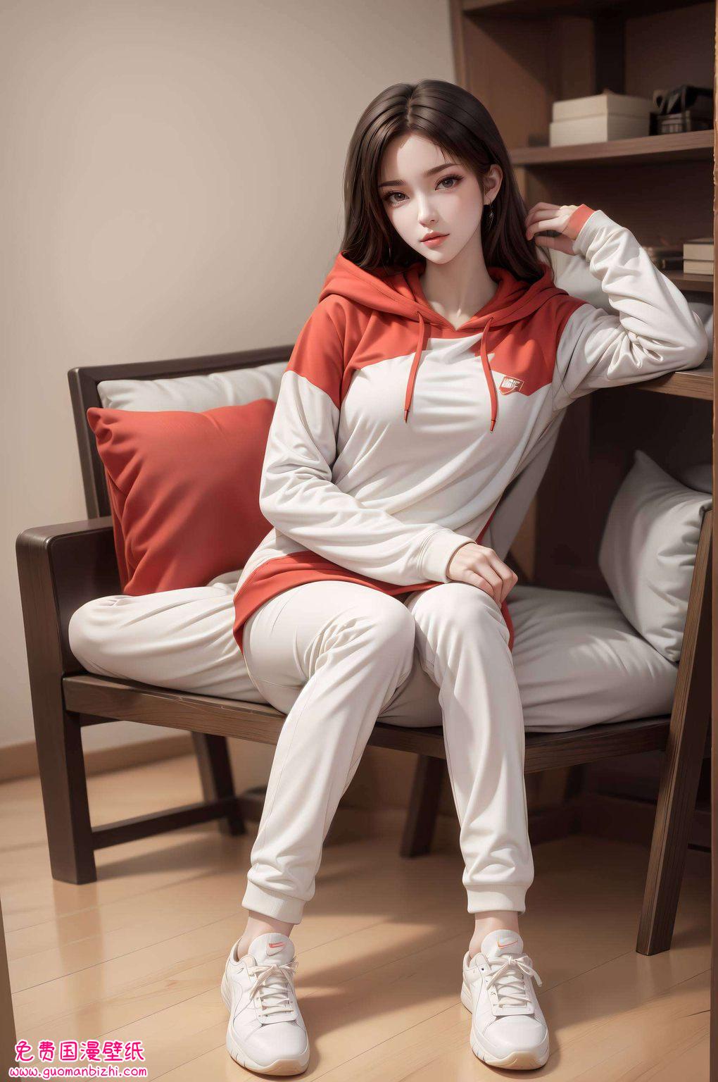 九幽雀壁纸最新版：AI范例AIGC精细角色，iPad 1920×1080高清呈现