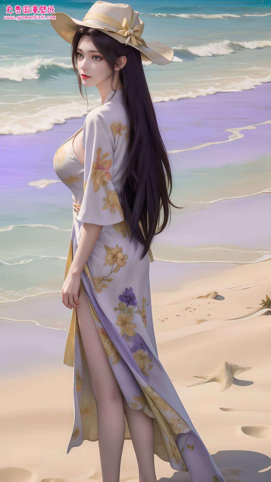 斗破苍穹云韵正面壁纸——AI范例二次元壁纸，Ipad桌面背景新选择