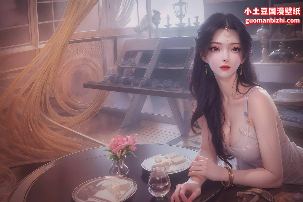 ai国漫壁纸:柳神绘画发型素材分享