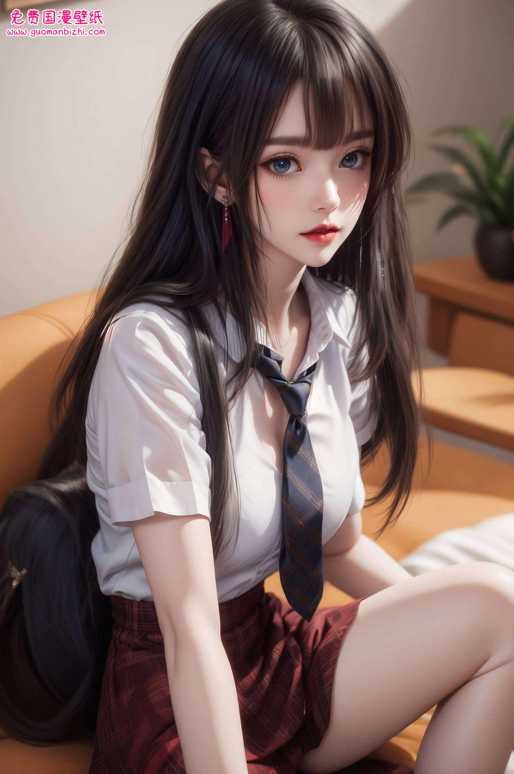 AI精选：粉色恶魔巴巴塔苹果电脑壁纸免费下载