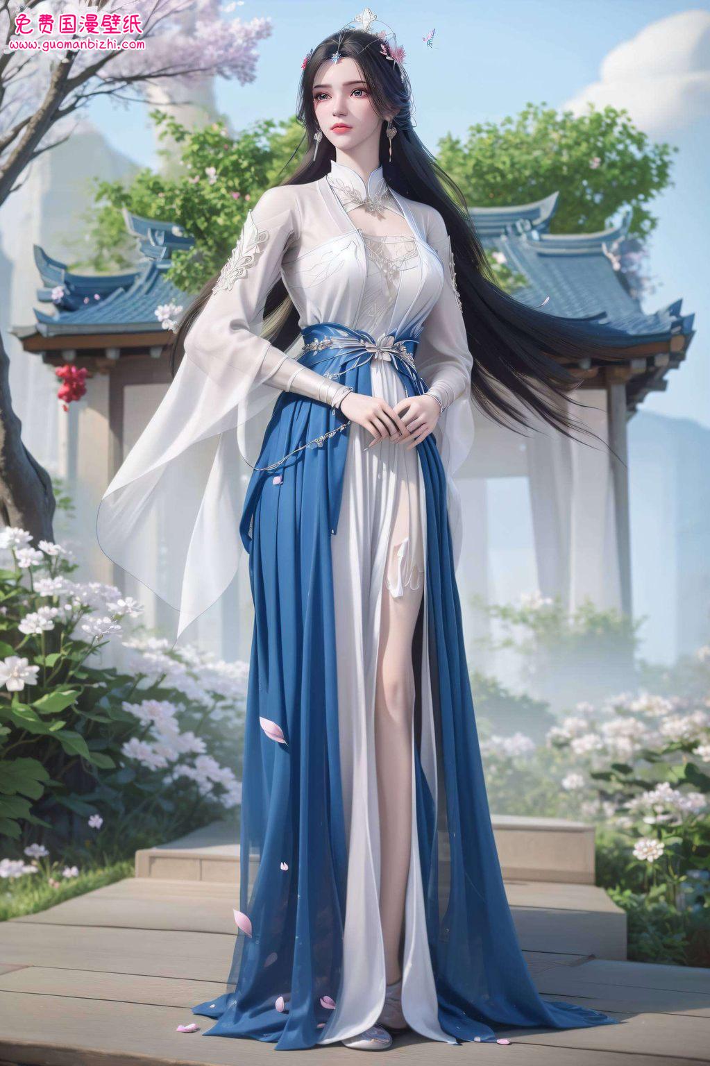 完美高清免费壁纸秀：李慕婉新发型电脑ins风壁纸集锦