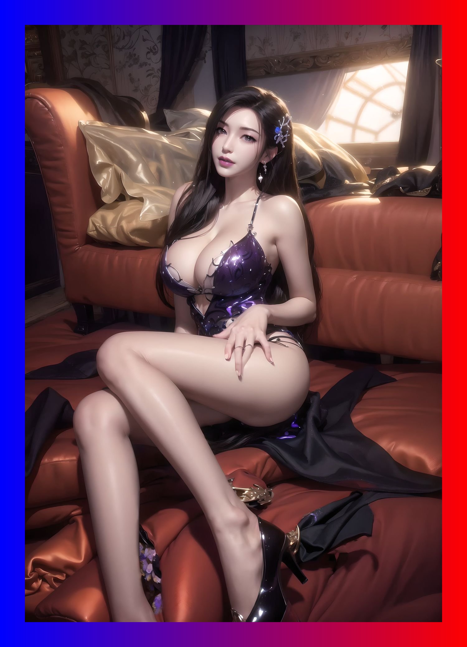 国潮建模身材天行九歌潮女妖超清晰8k打包下载