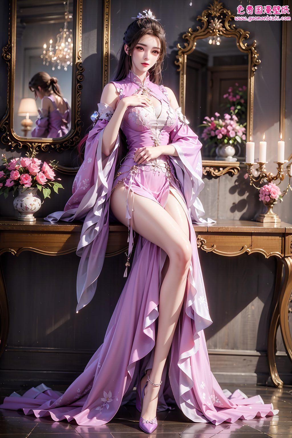 国漫仙逆柳眉AI范例壁纸，高清护眼手机墙纸图文集。