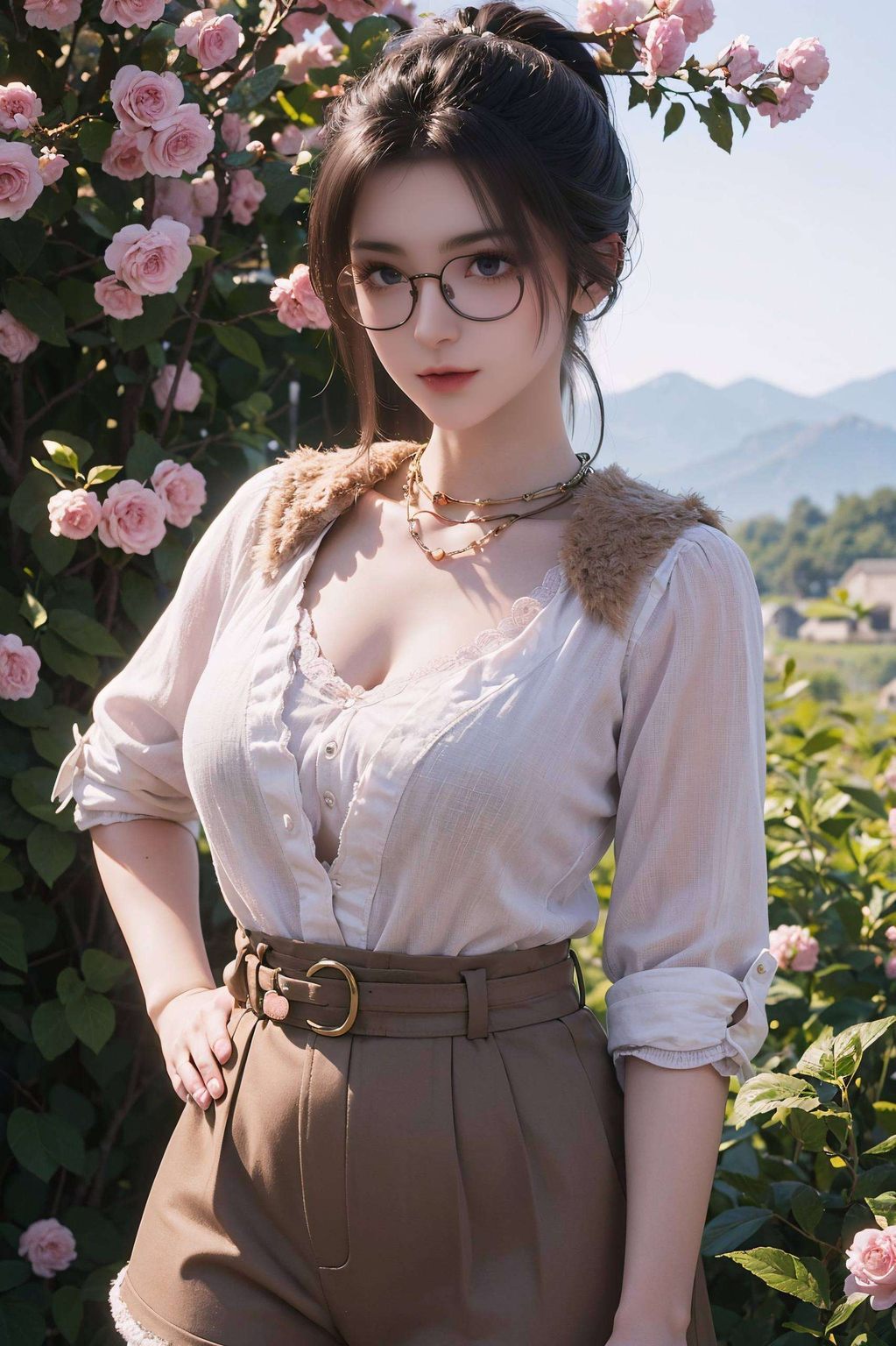 电脑周小环壁纸超清4k：AI素材动漫壁纸，Win10壁纸桌面背景精选集