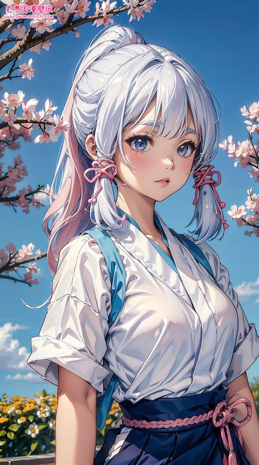 AI绘画盛宴：宵宫神里凌华游戏壁纸，iPad专属墙纸IP