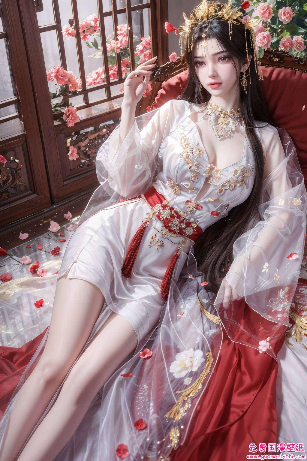 仙逆李慕婉主题:AI生成粉色PC动漫壁纸集 仙逆李慕婉主题:AI生成粉色PC动漫壁纸集