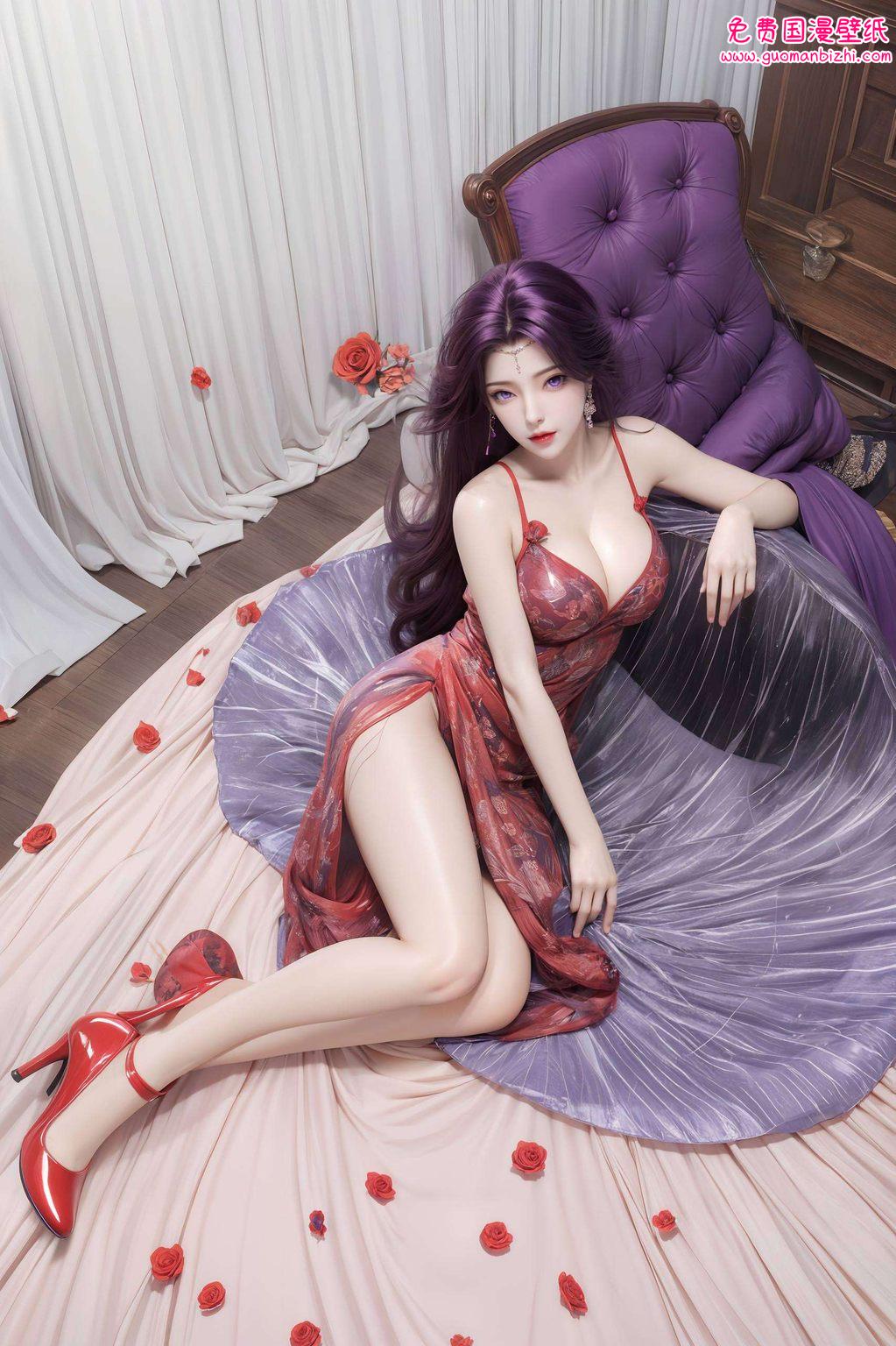 完美世界云曦电脑，AI角色护眼壁纸，苹果古风精美呈现