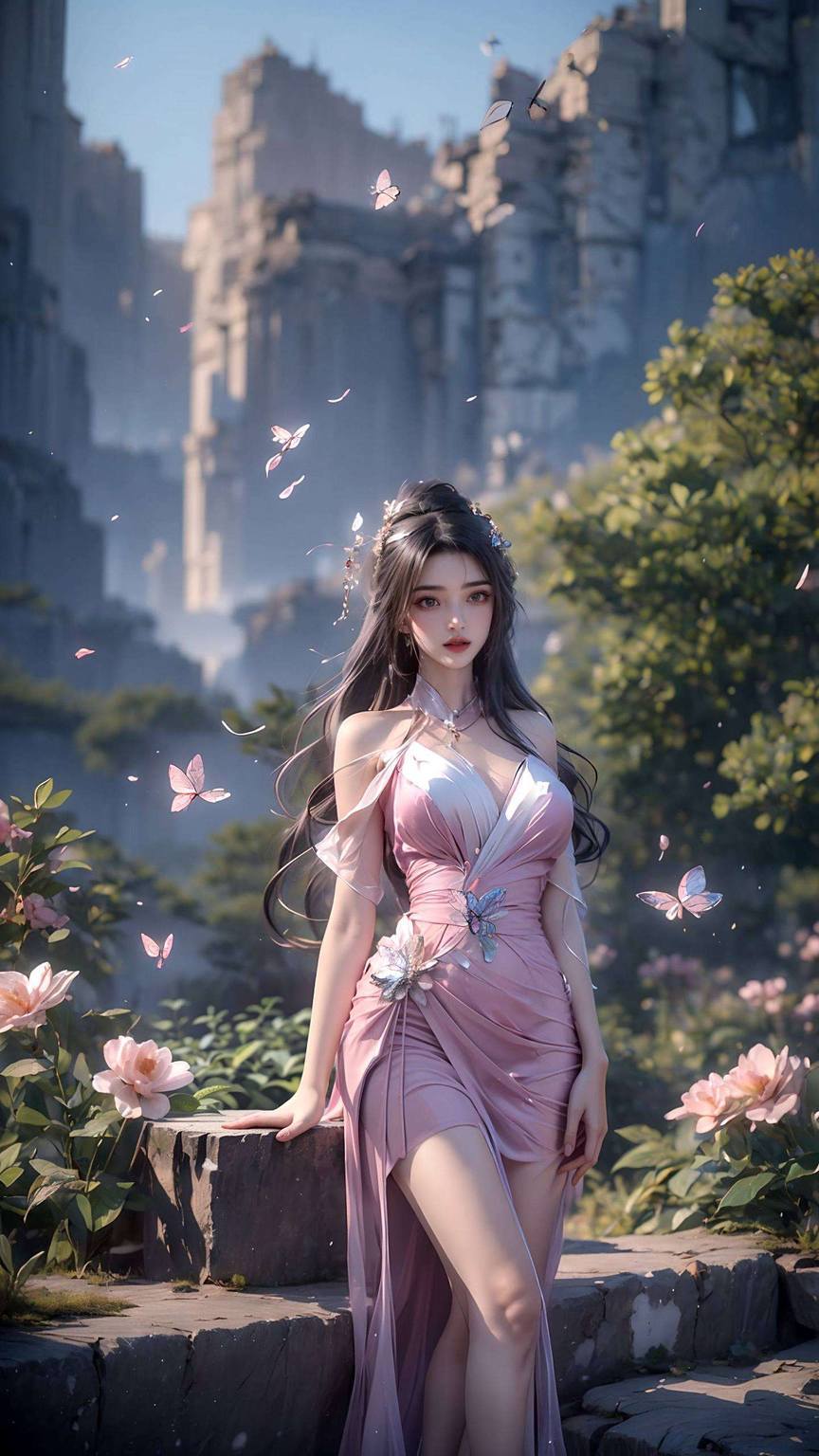 马良和李慕婉：清新动漫壁纸，电脑桌面装饰图集