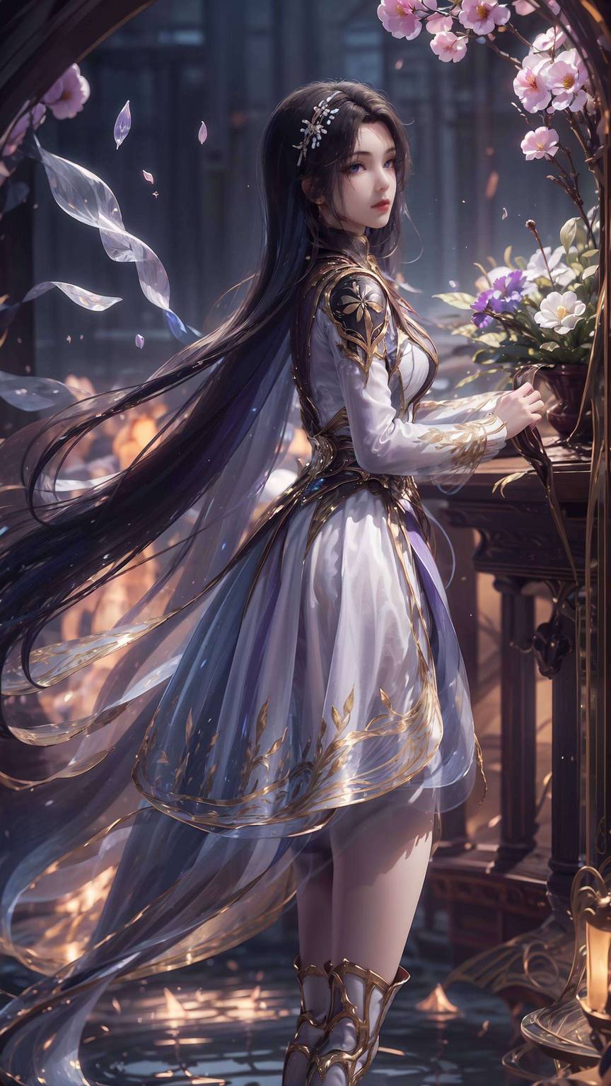 斗罗大陆凌落宸第二季：AI素材极简壁纸，电脑炫彩壁纸集锦