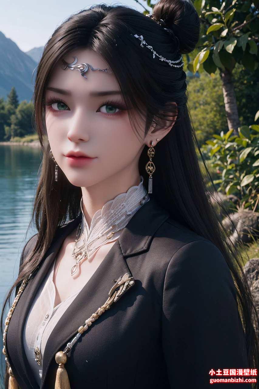 ai国漫壁纸:金瓶儿ai穿搭素材分享