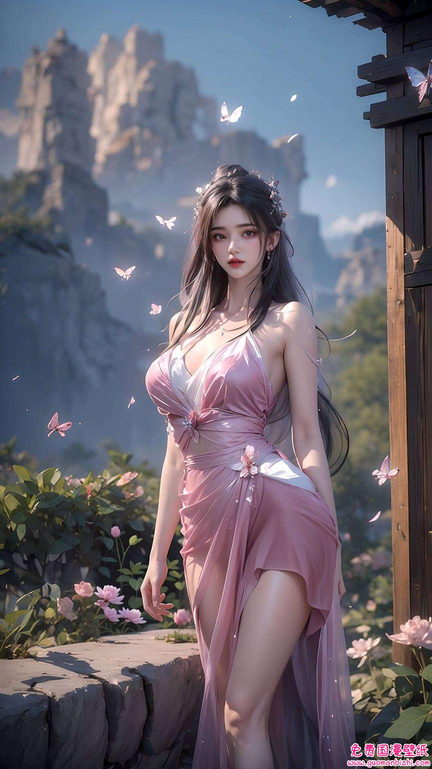 李慕婉高清壁纸锁屏：AI图片AIGC壁纸，护眼平板桌面必备