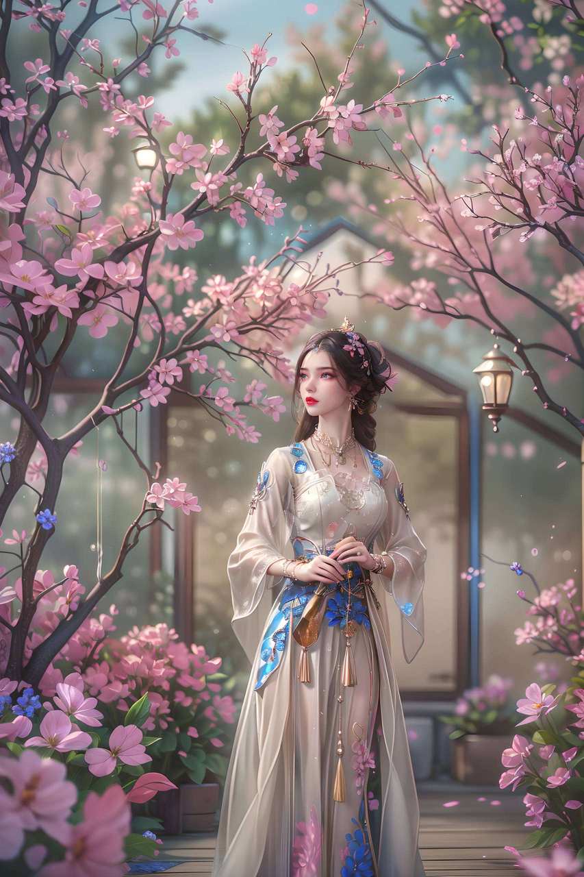 李慕婉超清照片精选：古风win10壁纸集