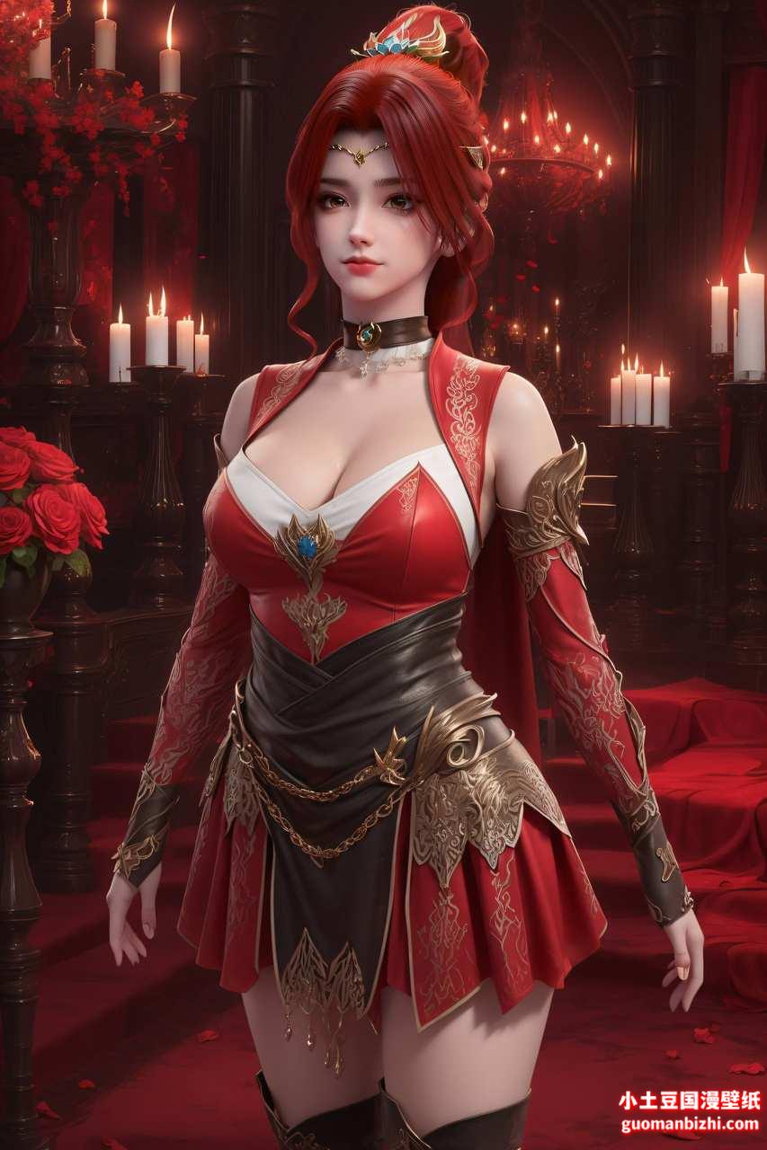 ai免费壁纸:唐火儿绘画体型素材分享