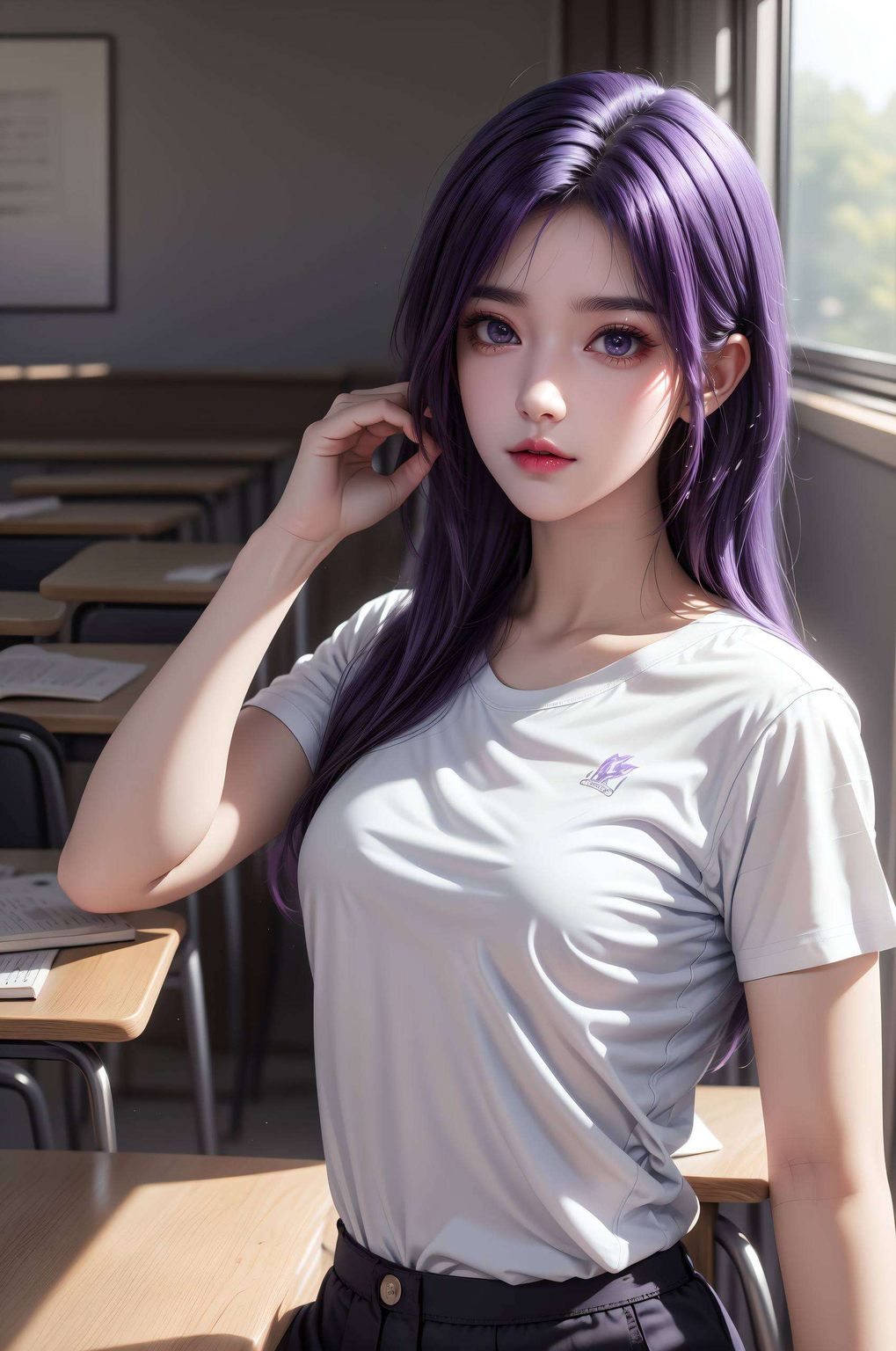 云曦泳装超高清精细角色安卓锁屏壁纸集锦