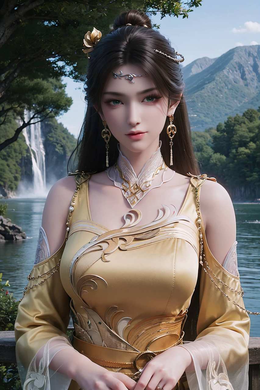 ai国漫壁纸:金瓶儿ai穿搭素材分享