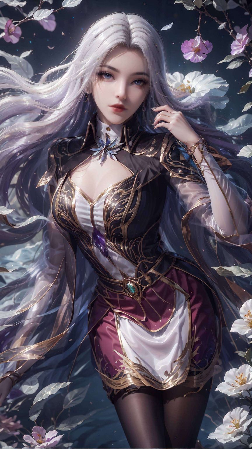 斗罗大陆凌落宸4k超清壁纸：AI生成二次元壁纸，PC古风漫画壁纸集