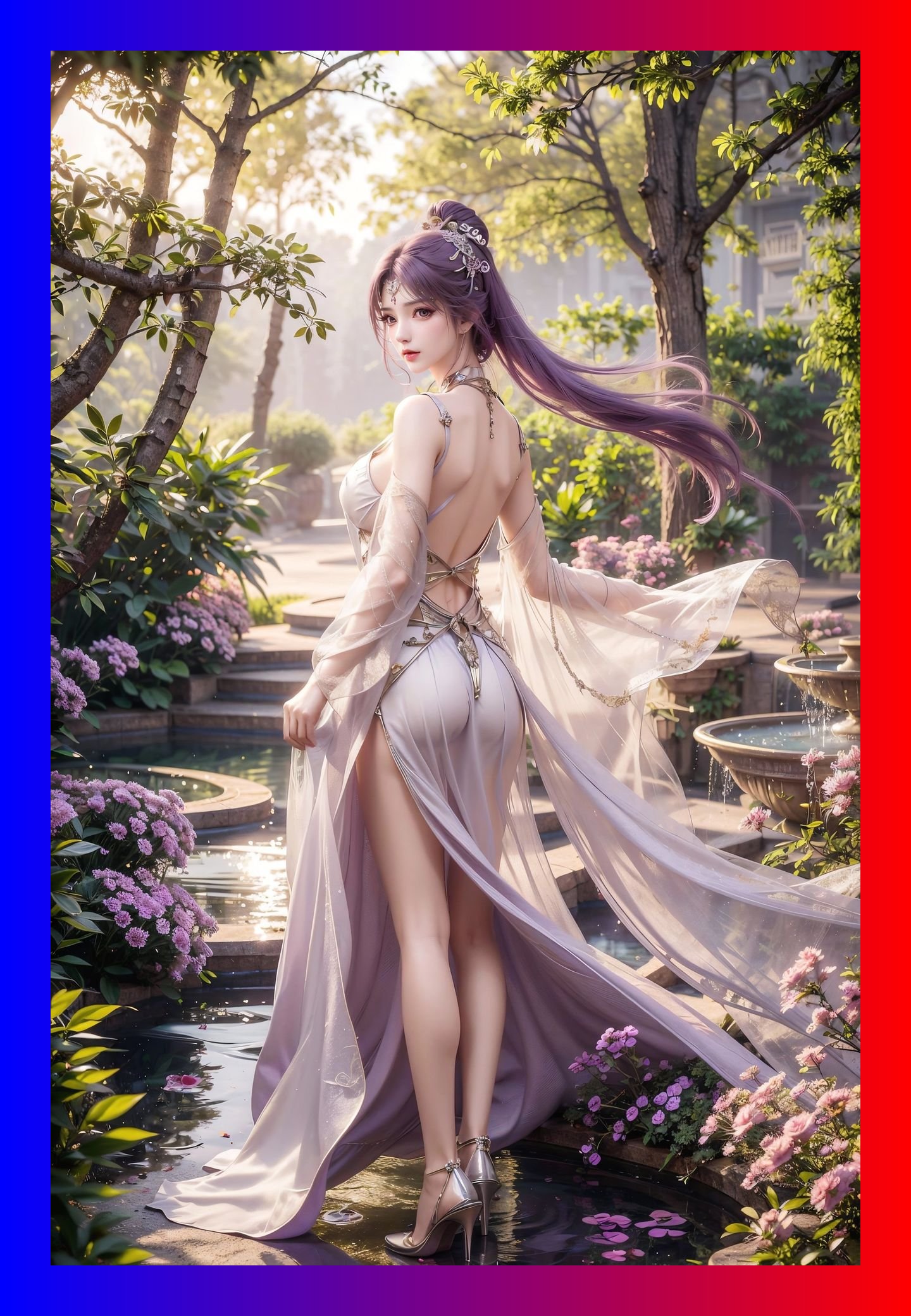 国风素材完美世界云曦4k图包打包