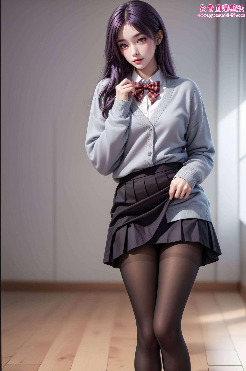 AI创作壁纸，精细角色描绘，高清云曦泳装，PC专属壁纸盛宴